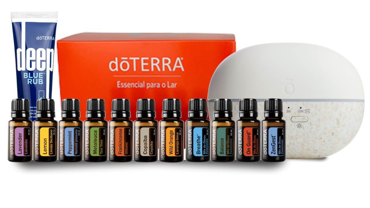 Kit Essencial para o Lar doTERRA Equilíbrio Pela Natureza